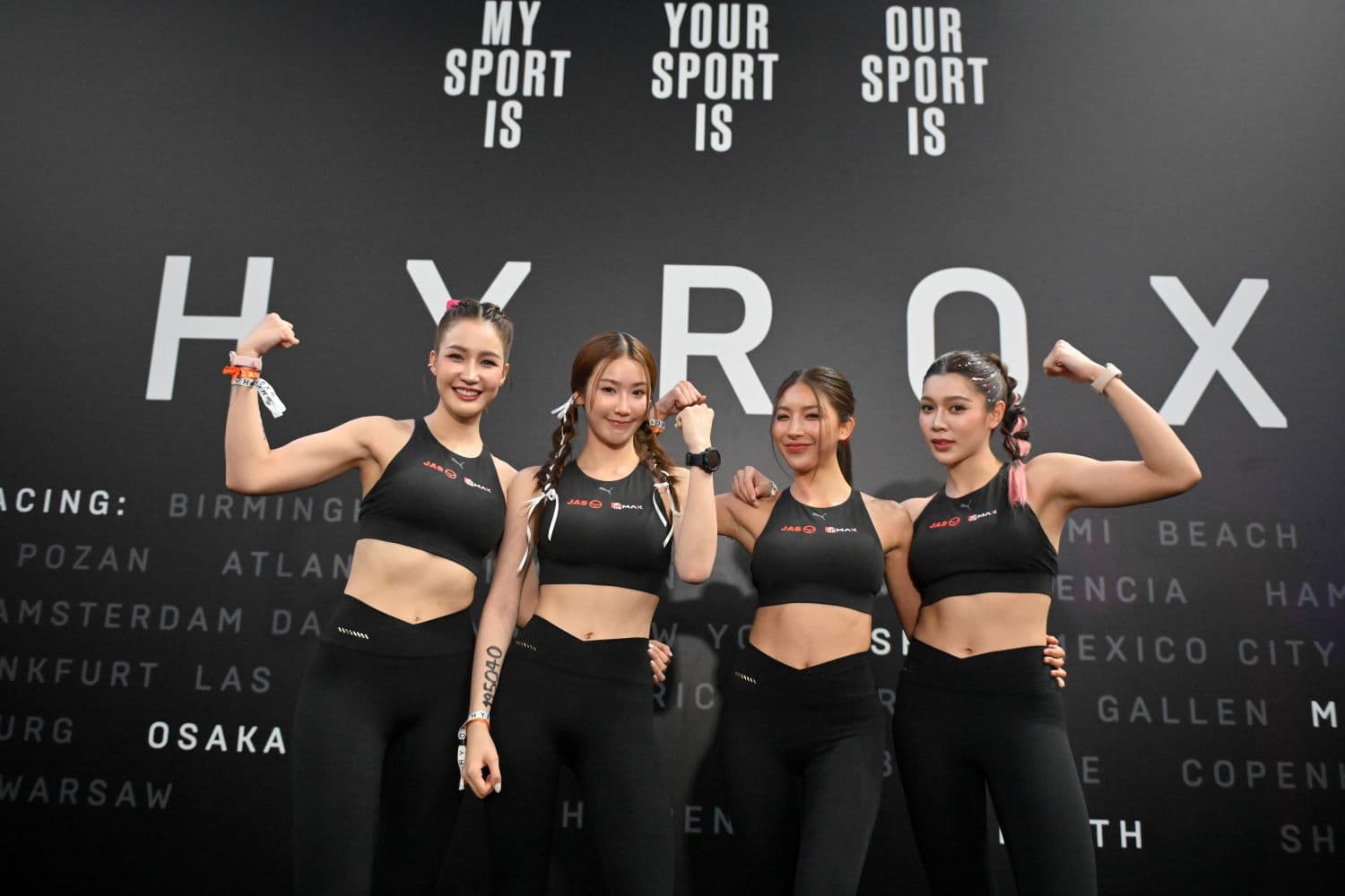 JAS หนุน 4 สาวแกร่ง “เจสซี่-ปรีม-แป้ง-ชมพู่” ลุยสนามโลก HYROX Bangkok 2026 พิสูจน์ความแกร่งประเภท Women Relay