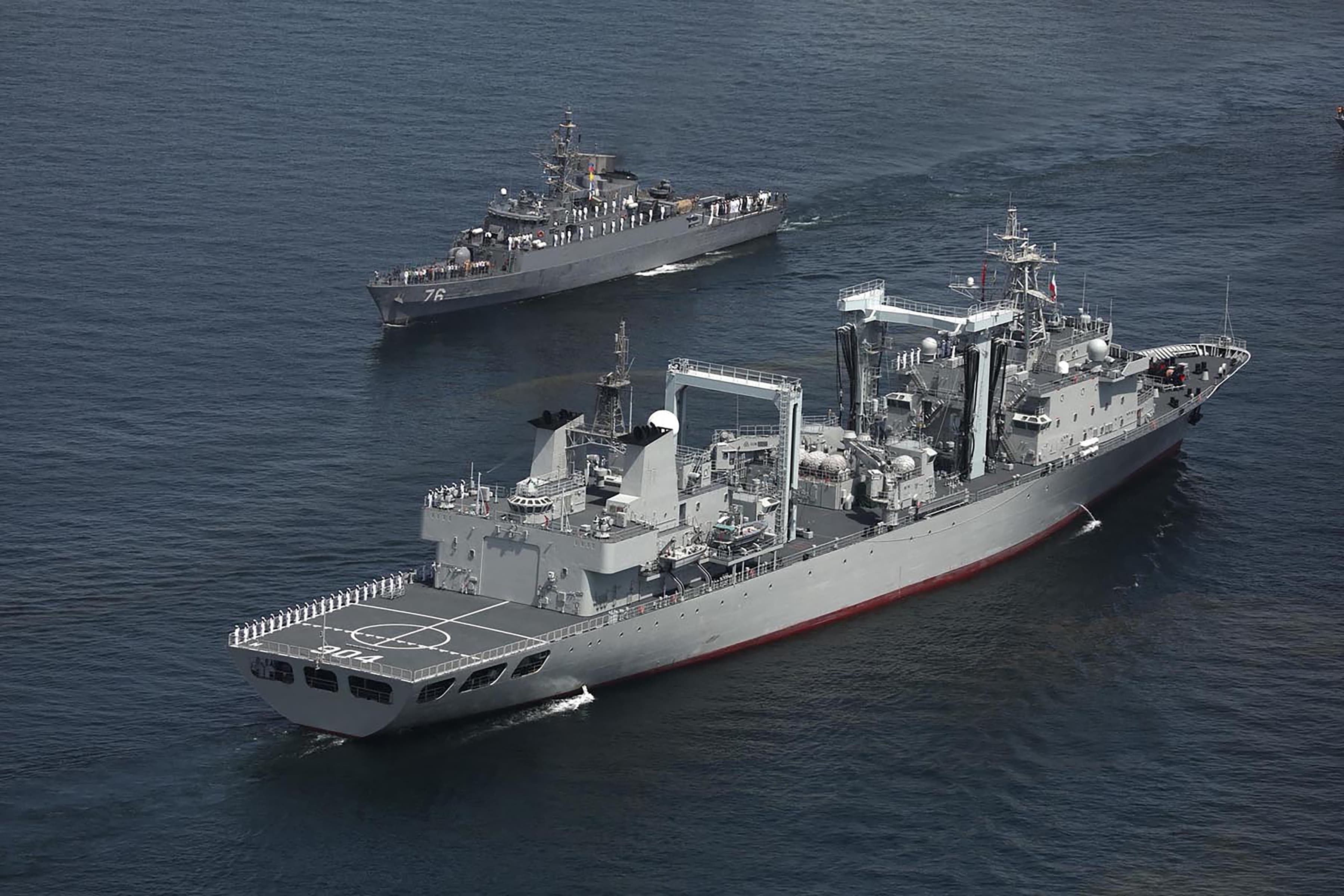 รัสเซียร่วมจีน-อิหร่านซ้อมรบทางทะเลนอกชายฝั่งแอฟริกาใต้