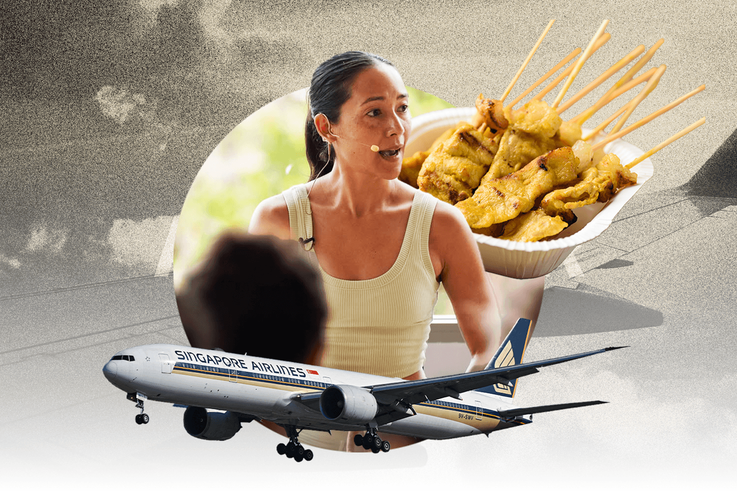 เศษไม้จากไก่สะเต๊ะสู่คดีเส้นเสียงบาดเจ็บ เมื่ออาหารบนเครื่องบินสร้างปัญหา สายการบินต้องรับผิดชอบแค่ไหน