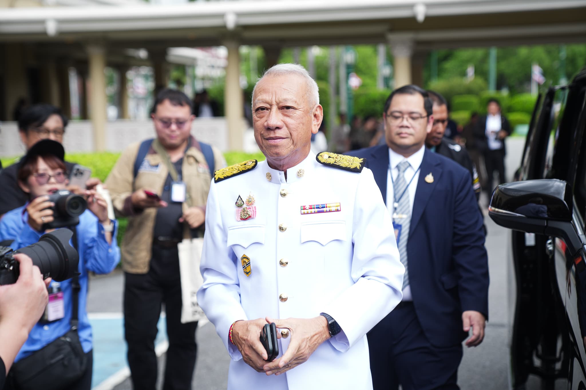 พิพัฒน์ รัชกิจประการ รองนายกรัฐมนตรี และรมว.คมนาคม (ภาพ : พุฒิพงศ์ ธัญญพันธุ์)