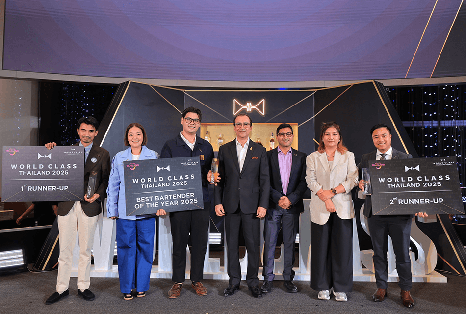 ดิอาจิโอฉลองค่ำคืนสุดพิเศษ ประกาศแชมป์ใหม่ Diageo World Class Thailand 2025