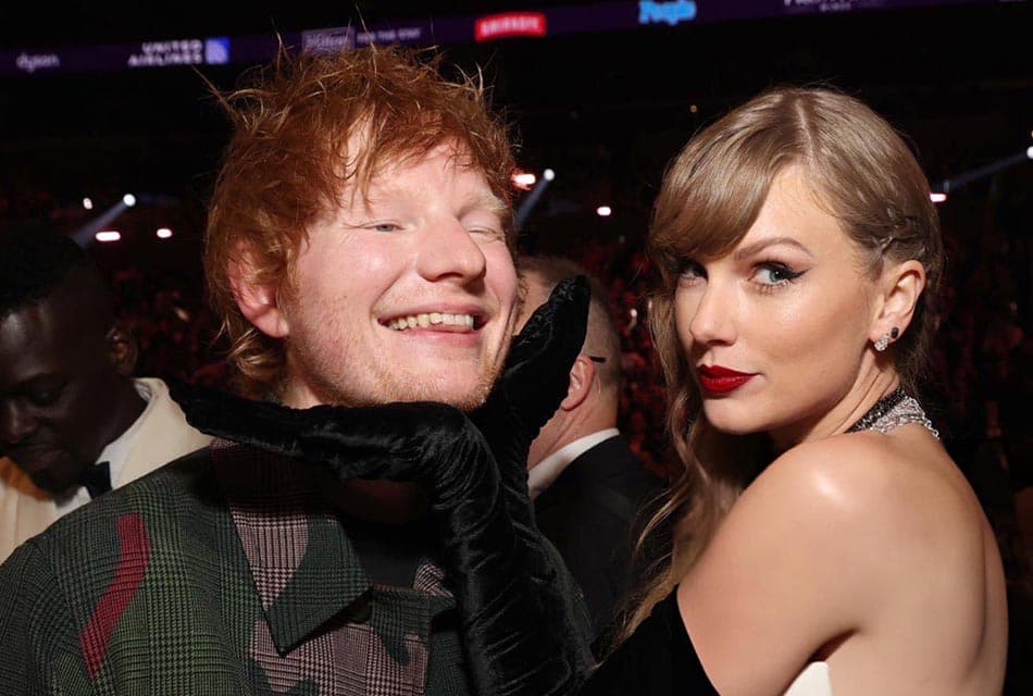 มิตรภาพไม่มีวันจางหาย Taylor Swift เผยบทสนทนากับ Ed Sheeran ในงานแต่งงานของ Selena Gomez
