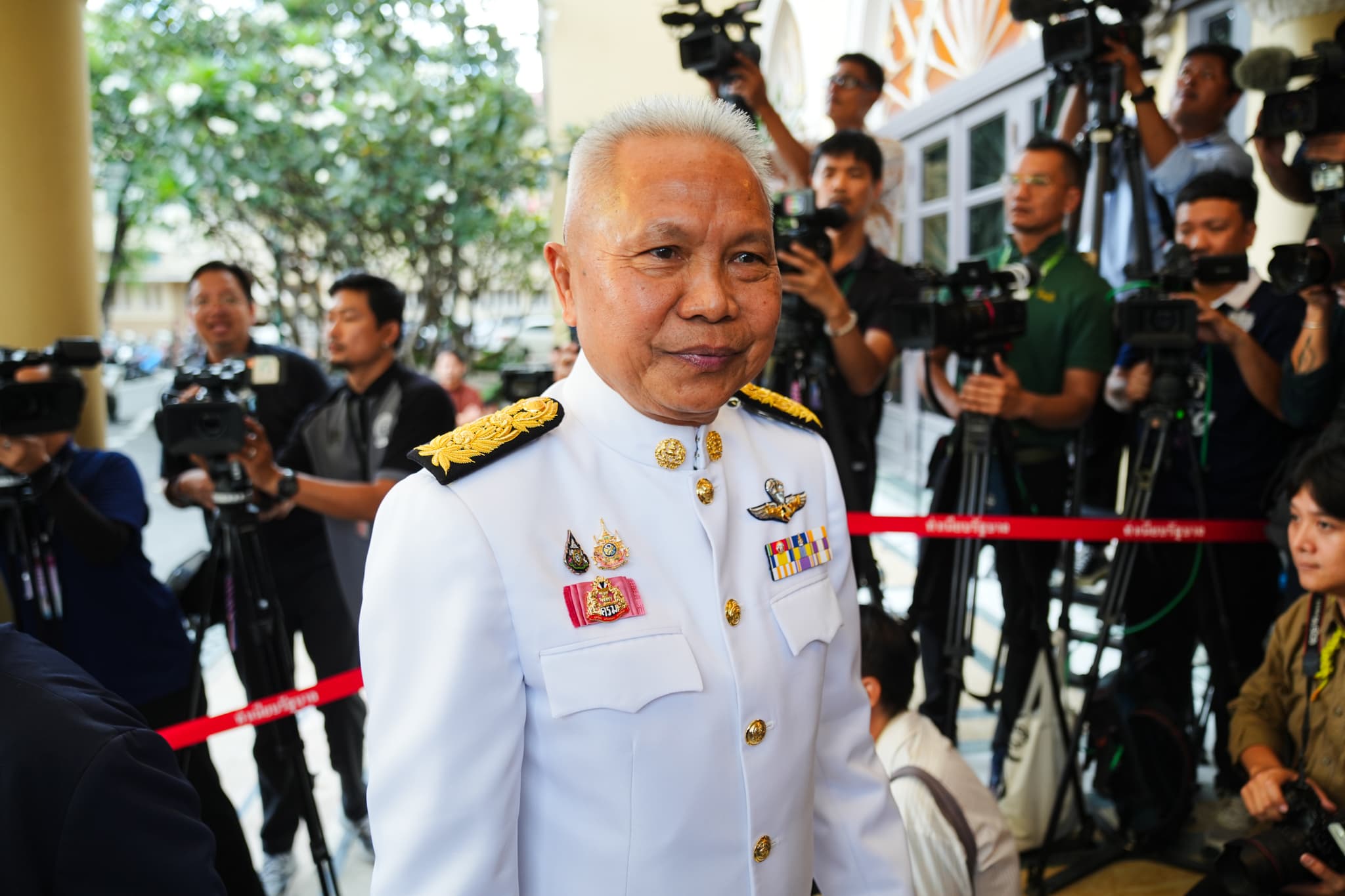 โสภณ ซารัมย์ รองนายกรัฐมนตรี (ภาพ : ณัฐพล โลวะกิจ)