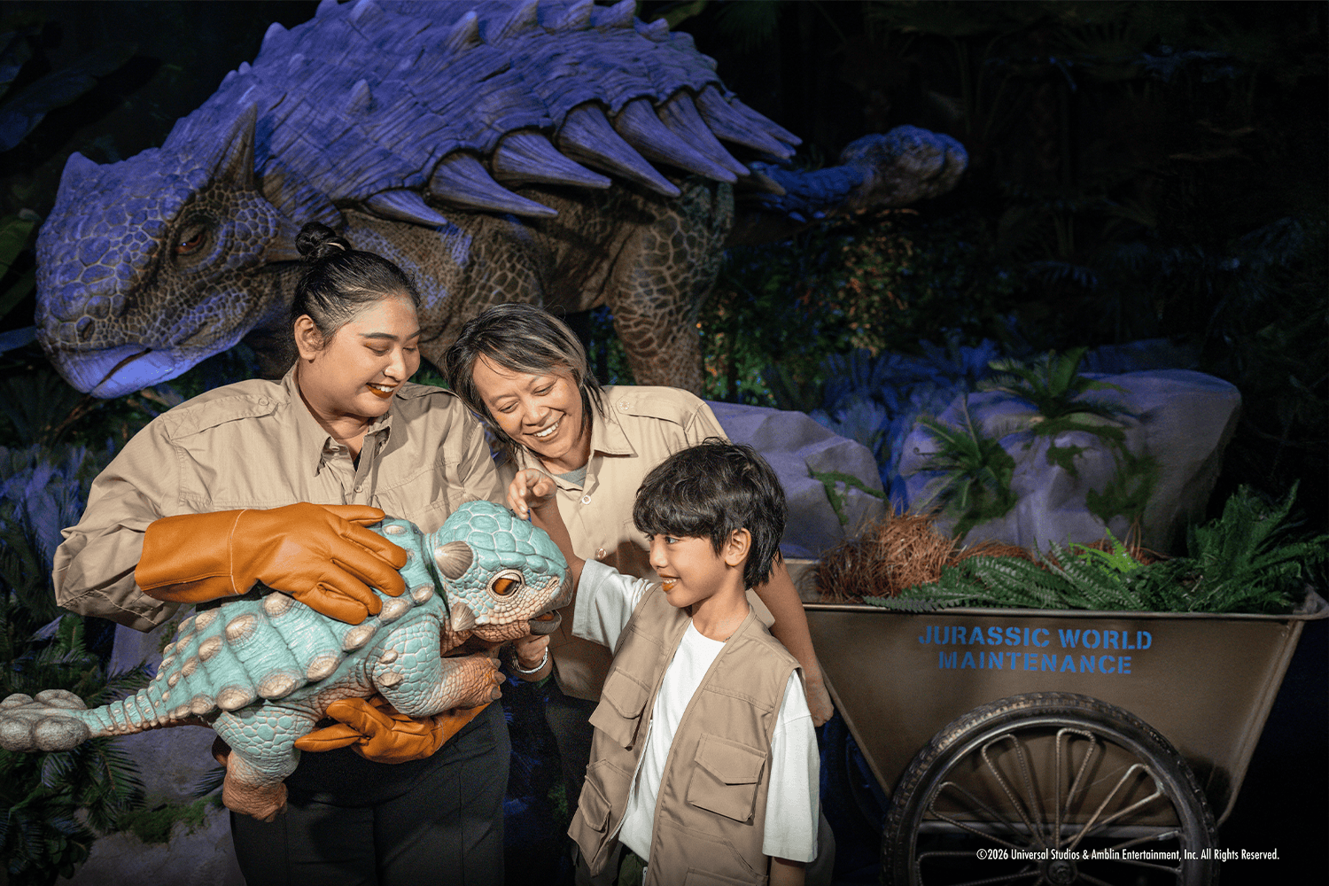 PhotoStory-Jurassic World: The Experience ฉลอง 1 ปี ปรากฏการณ์ระดับโลกจะกึกก้องริมน้ำเจ้าพระยา