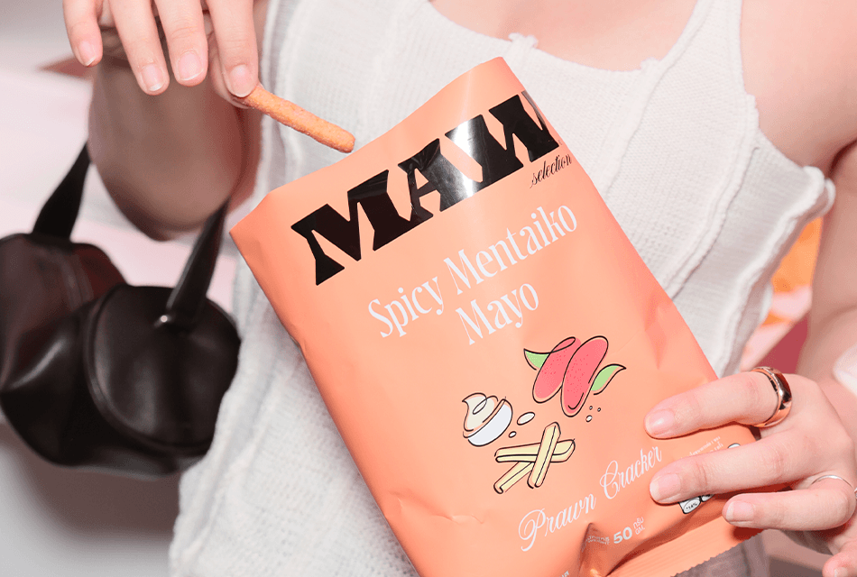 “พีช–พชร” เปิดตัว “MAW” (มาว) แบรนด์ขนมคอนเซ็ปต์ใหม่ ข้าวเกรียบกุ้งสไตล์ Global Taste