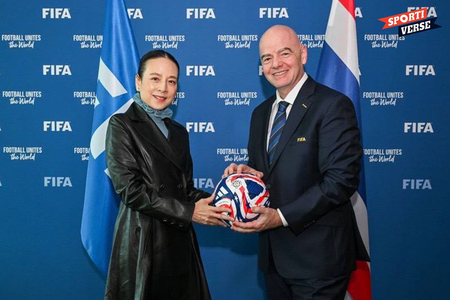 ผู้หญิงคนแรก! ฟีฟ่า แต่งตั้ง ‘มาดามแป้ง’ เป็นประธานทีมพัฒนา
