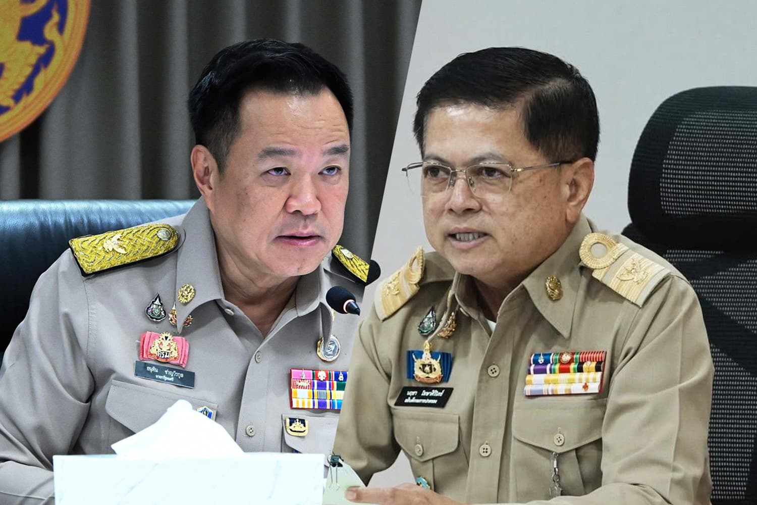 "ช่วยน้ำเงินด้วย" เป็นเหตุ "อนุทิน" จ่อตั้งสอบแชทหลุด อธิบดี ปค. ยัน มหาดไทยไร้ขัดแย้ง