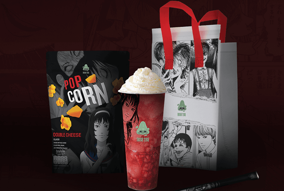 “NOSE TEA x JUNJI ITO” การผสมผสานของ “รสชาติ” และ “ศิลปะสยองขวัญ”