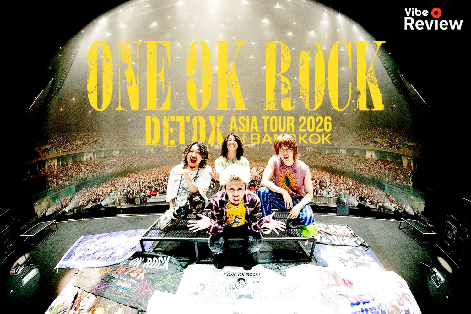 ‘โคตรเดือด โคตรมันส์’ การกลับมาที่ครบเครื่องของ ONE OK ROCK ‘DETOX Asia Tour 2026 in Bangkok’