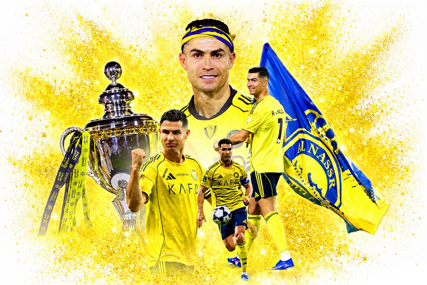 PhotoStory-CR7 ฉลองแชมป์ลีกสมัยแรกกับอัล นาสเซอร์