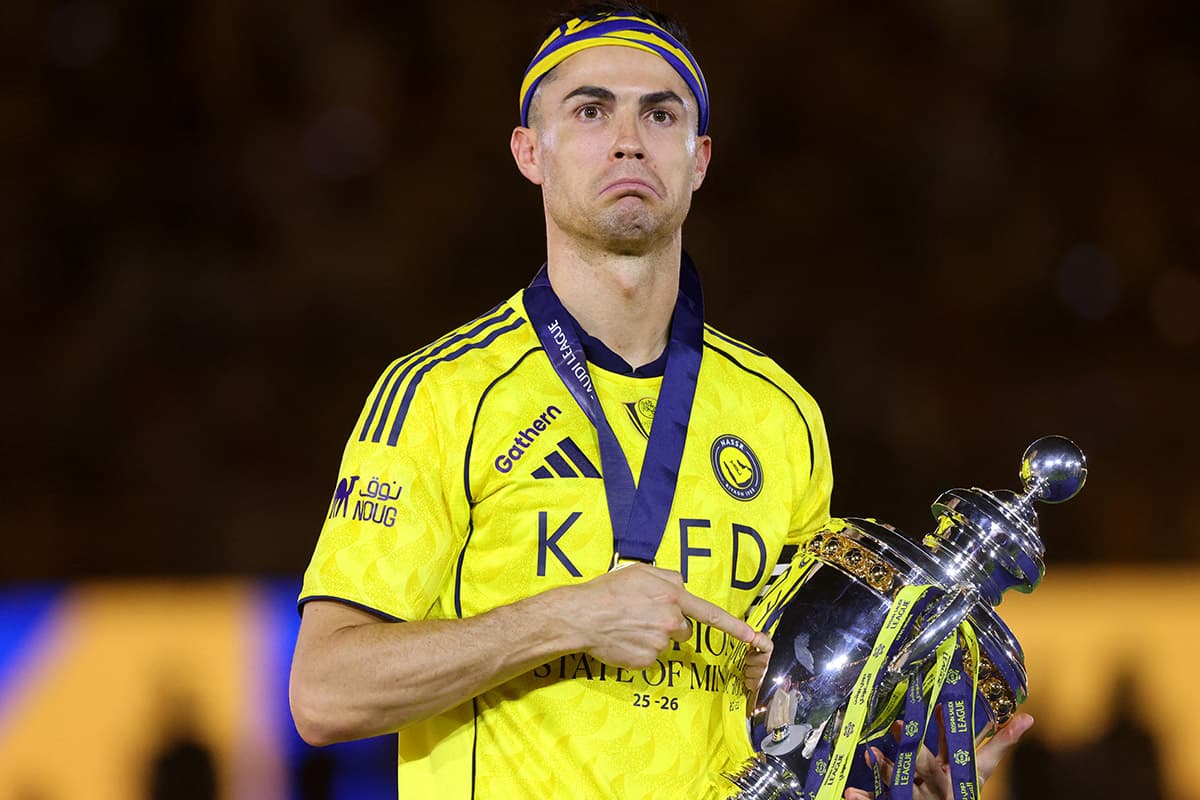 PhotoStory-CR7 ฉลองแชมป์ลีกสมัยแรกกับอัล นาสเซอร์