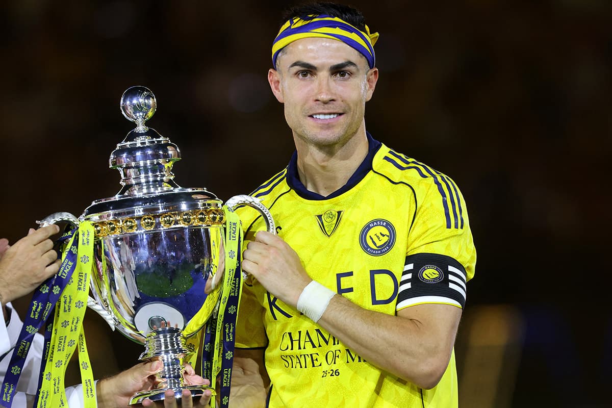 PhotoStory-CR7 ฉลองแชมป์ลีกสมัยแรกกับอัล นาสเซอร์