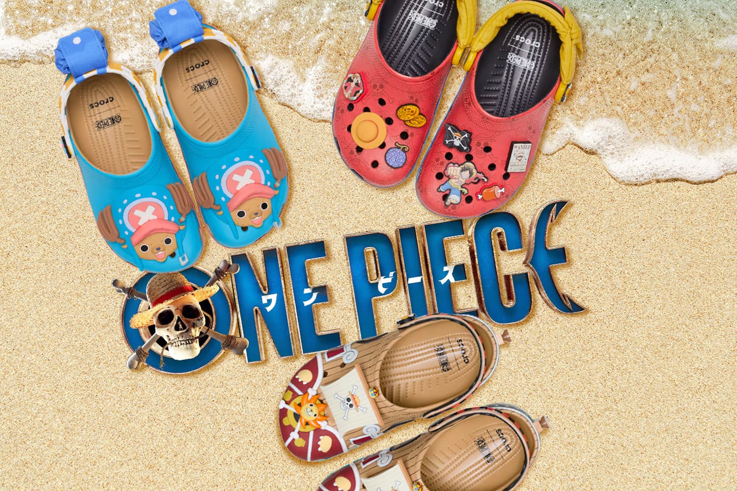 เอามาใส่ดูซีรีส์! รวมภาพสวยๆ จาก Crocs x One Piece
