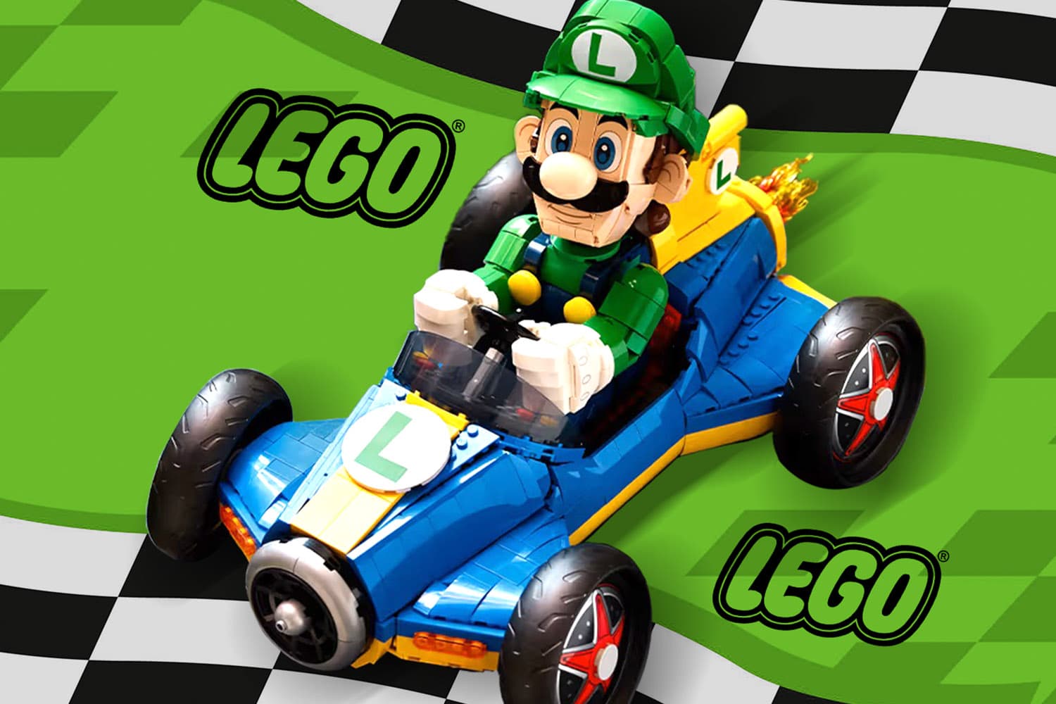 แฟนลุงหนวดต้องเก็บ! LEGO x Mario Kart ตัวต่อขนาดใหญ่แบบอินเทอร์แอ็กทีฟชิ้นแรก