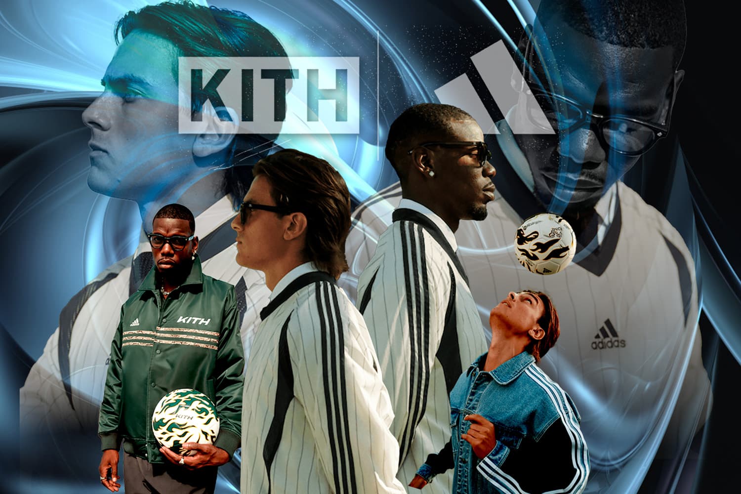 เท่สุดปลอกไปเลยครับ! Kith x adidas ป็อกบา และ ดีบาล่า ถ่ายแบบคอลแลบฯ สุดเฟี้ยว