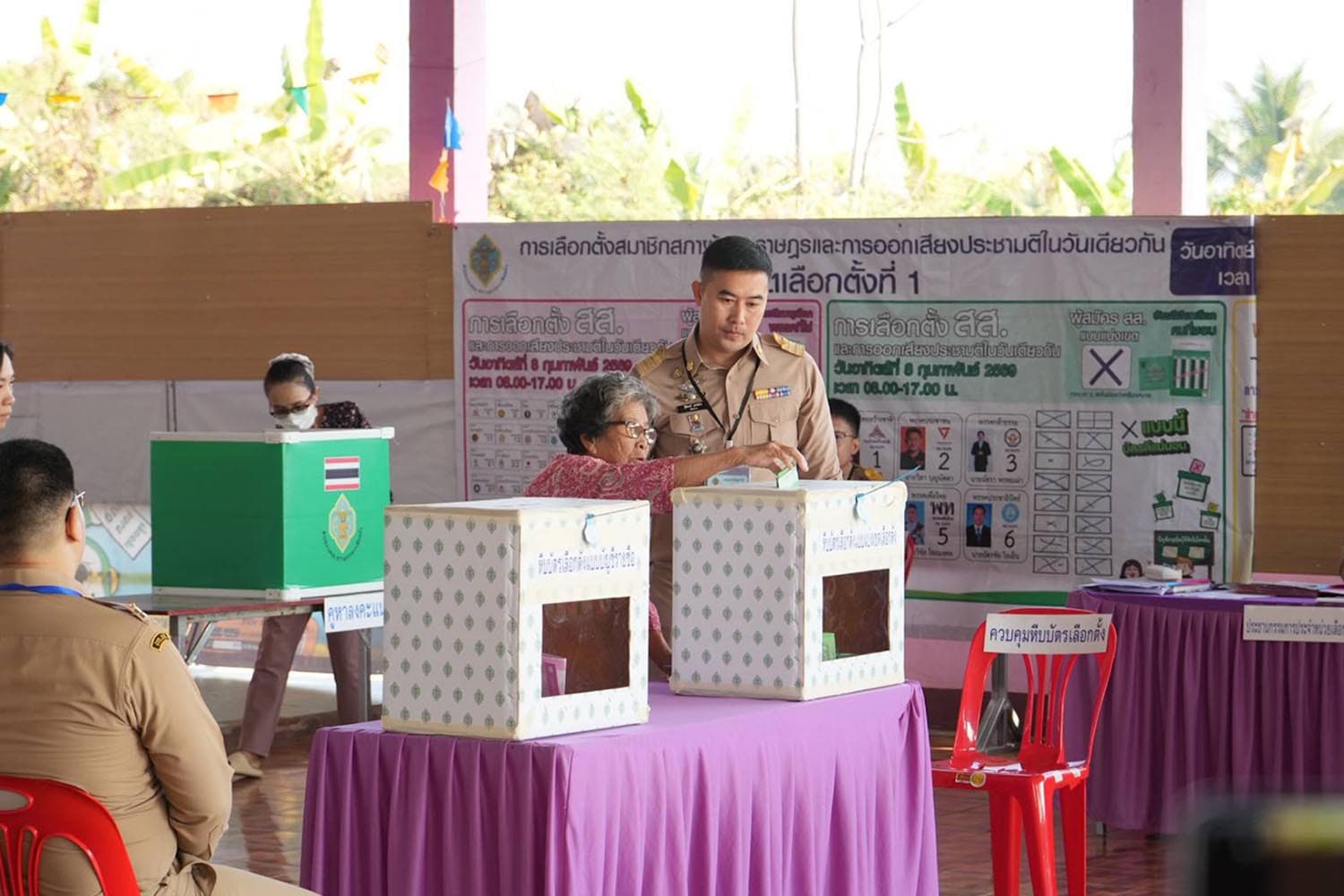 ‘กกต.’ ย้ำโทษถ่ายบัตร ลต. ‘พะเยา’ เปิดหน่วยลงคะแนนใหม่