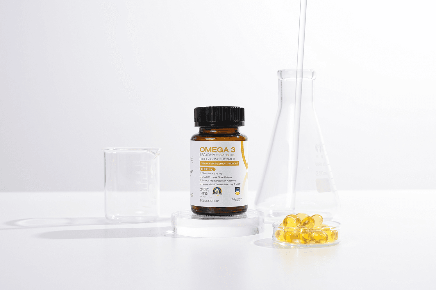 SOLVEGROUP อาหารเสริมสัญชาติไทย เปิดตัวโปรดักต์ใหม่ SOLVE Omega-3