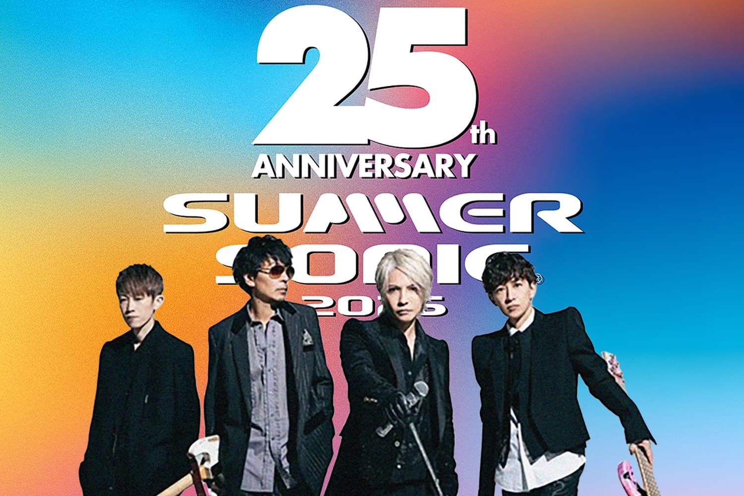 Summer Sonic ฉลองครบรอบ 25 ปี L'Arc-en-Ciel นำทัพไลน์อัพศิลปินระดับโลกขึ้นโชว์ 14-16 สิงหาคมนี้ที่ประเทศญี่ปุ่น