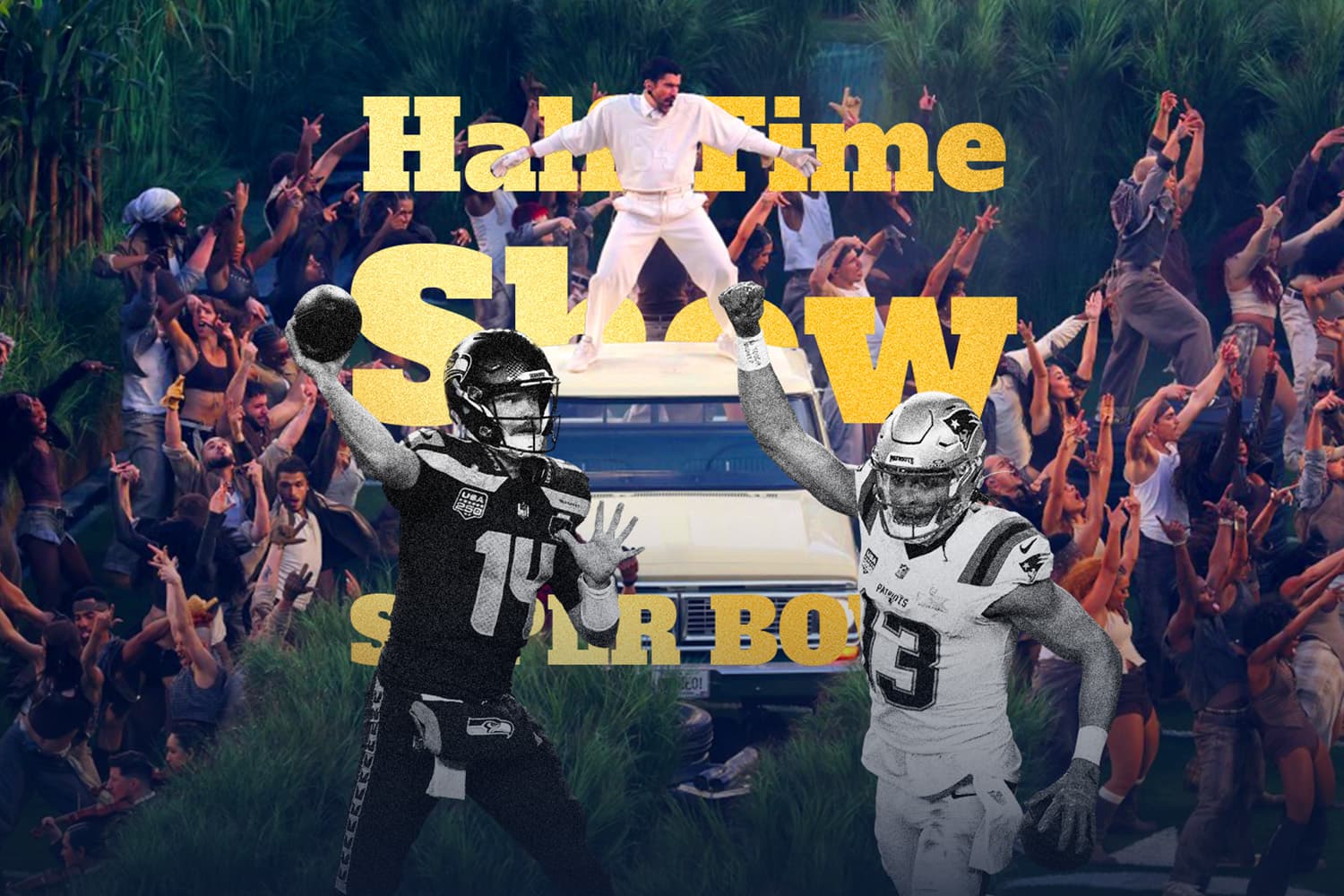 เมื่อ Bad Bunny ต้องปะทะศึกนอกสนาม Half-Time: Super Bowl ชน All-American Halftime Show