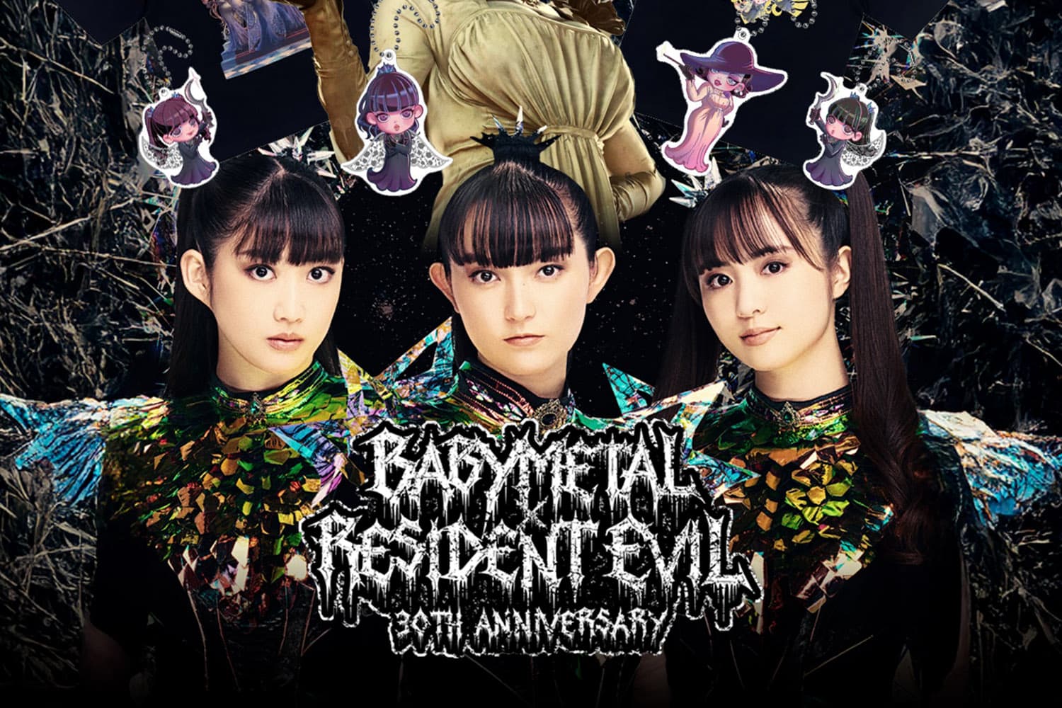 BABYMETAL จับมือ Resident Evil ฉลองครบรอบ 30 ปี เปิดตัวเมอร์ชลิมิเต็ดเอาใจแฟนเกม