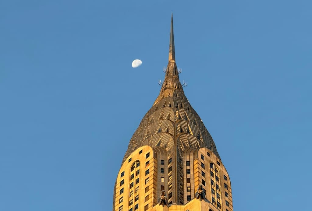 The Chrysler Building was the tallest structure in the world upon its completion in 1930
