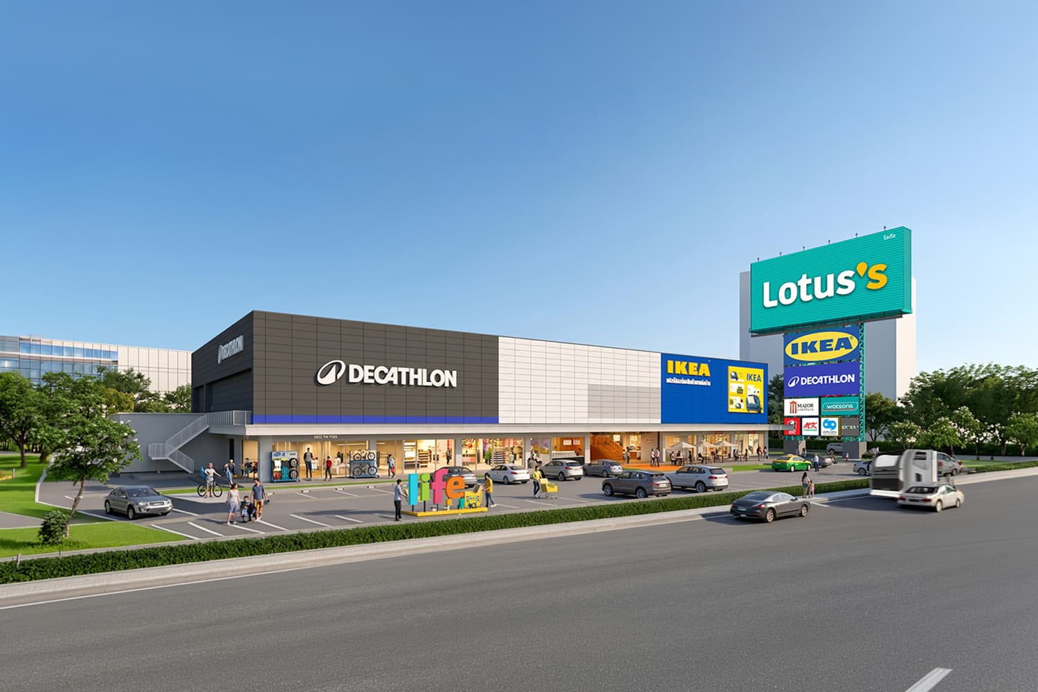 CP AXTRA พลิกโฉม Lotus's ขอนแก่น ดึง IKEA-Decathlon เปิดแห่งแรกในอีสาน