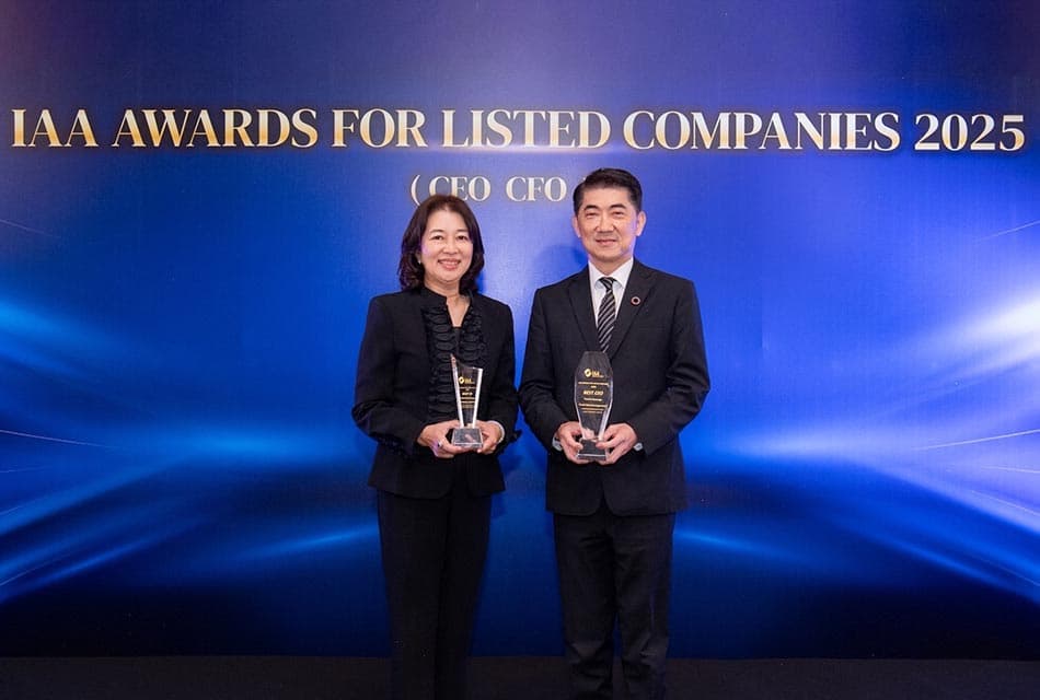 CPF รับรางวัล BEST CEO และ BEST IR เวที IAA Awards for Listed Companies 2025