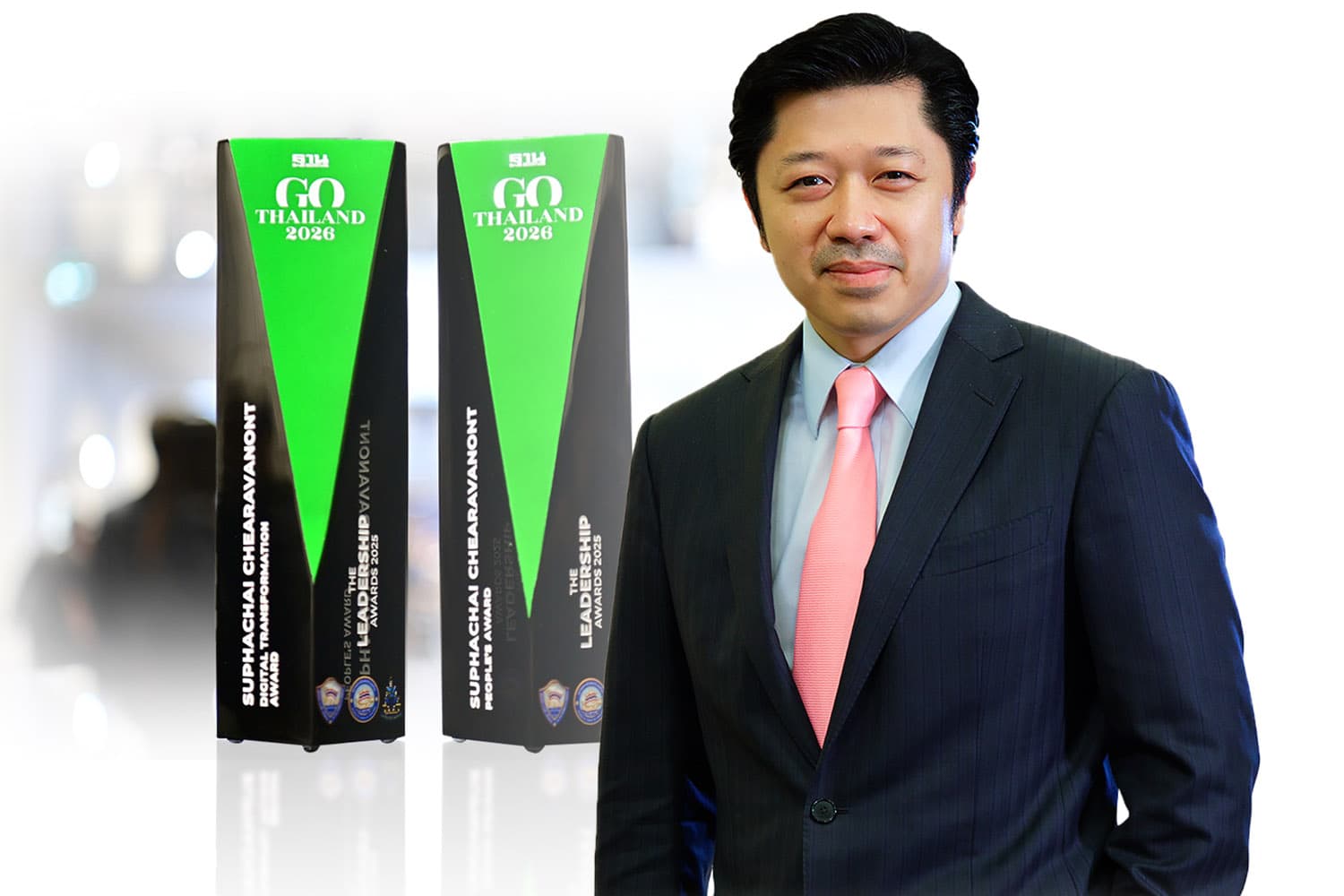 “ศุภชัย เจียรวนนท์” ผู้นำเครือซีพี–ทรู กวาด 2 รางวัลใหญ่จากเวที THE LEADERSHIP AWARDS 2025