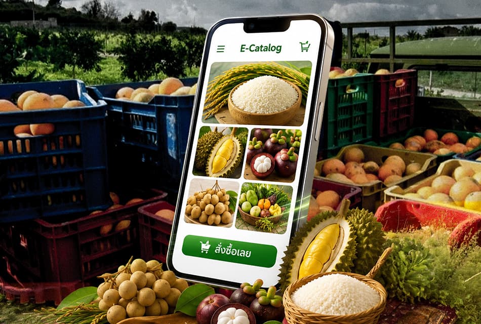 E-Catalog ซื้อขายสินค้าสหกรณ์ทั่วไทย ช้อปออนไลน์บนมือถือ