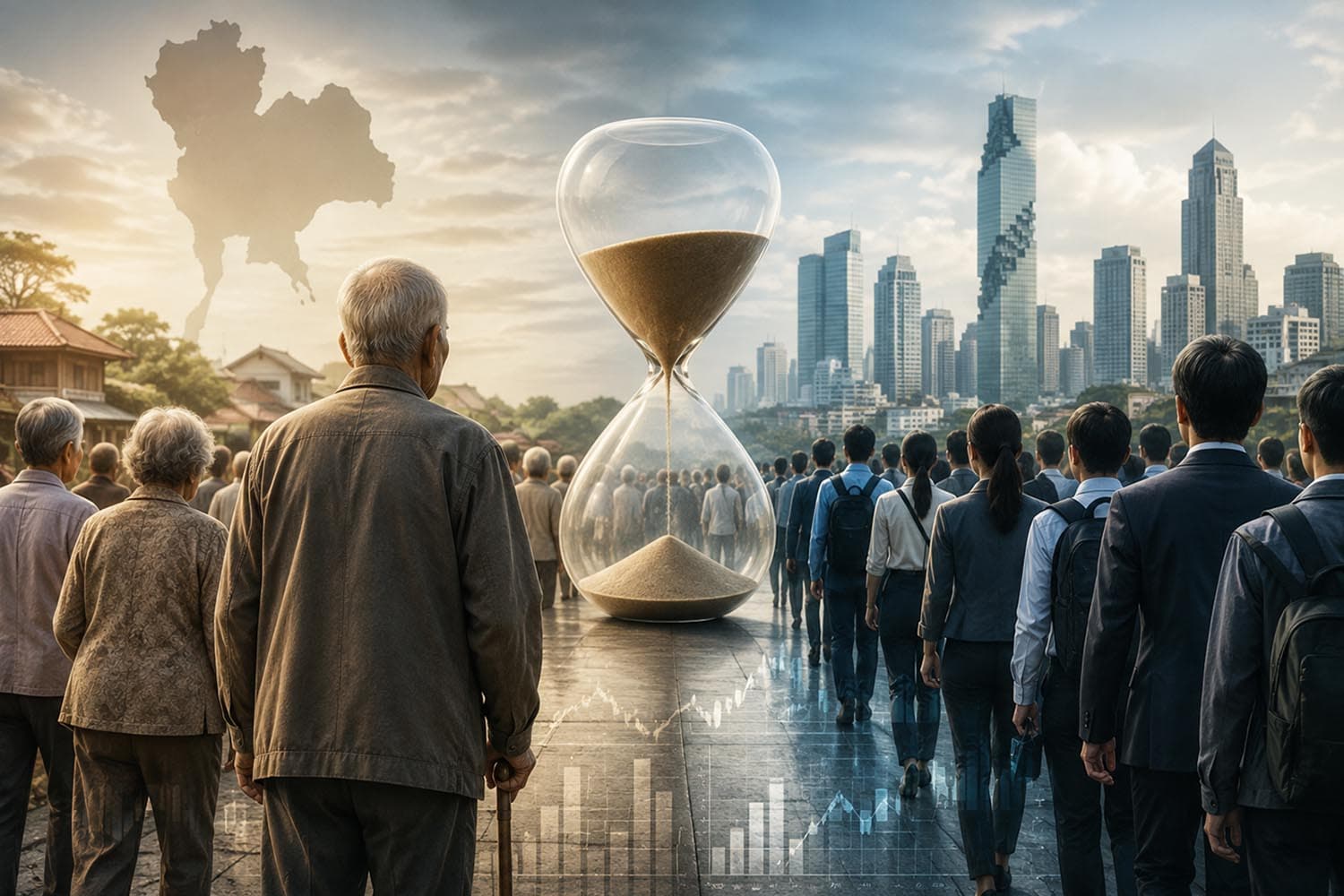 OECD เขย่าคนไทย ‘แก่ก่อนรวย’