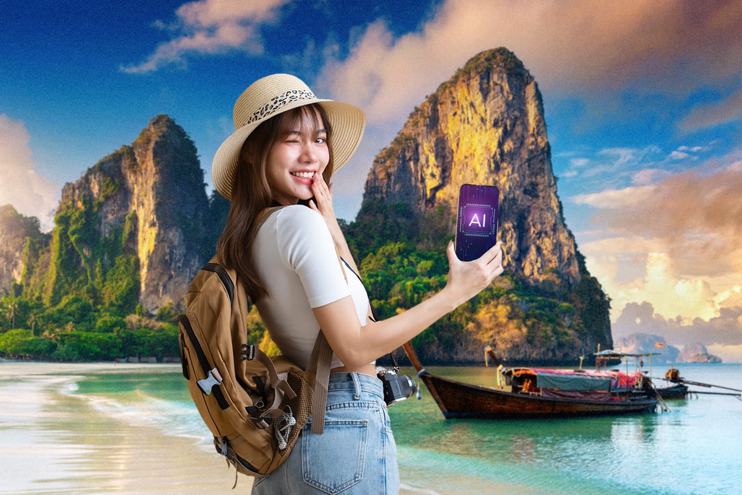 คนไทยพร้อมเปิดใจให้ AI ใช้วางแผนท่องเที่ยวสูงถึง 98%