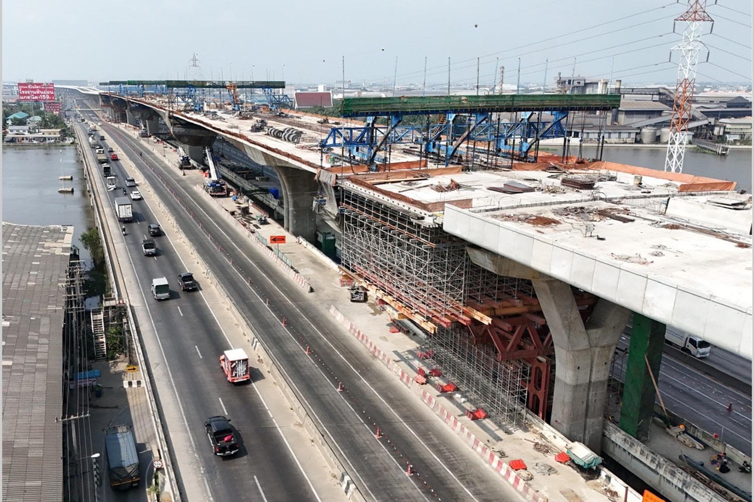 คมนาคมแจงพระราม 2 ปิดพื้นที่ 100% คือจุดเสี่ยง ไม่ใช่ปิดถนนทั้งสาย