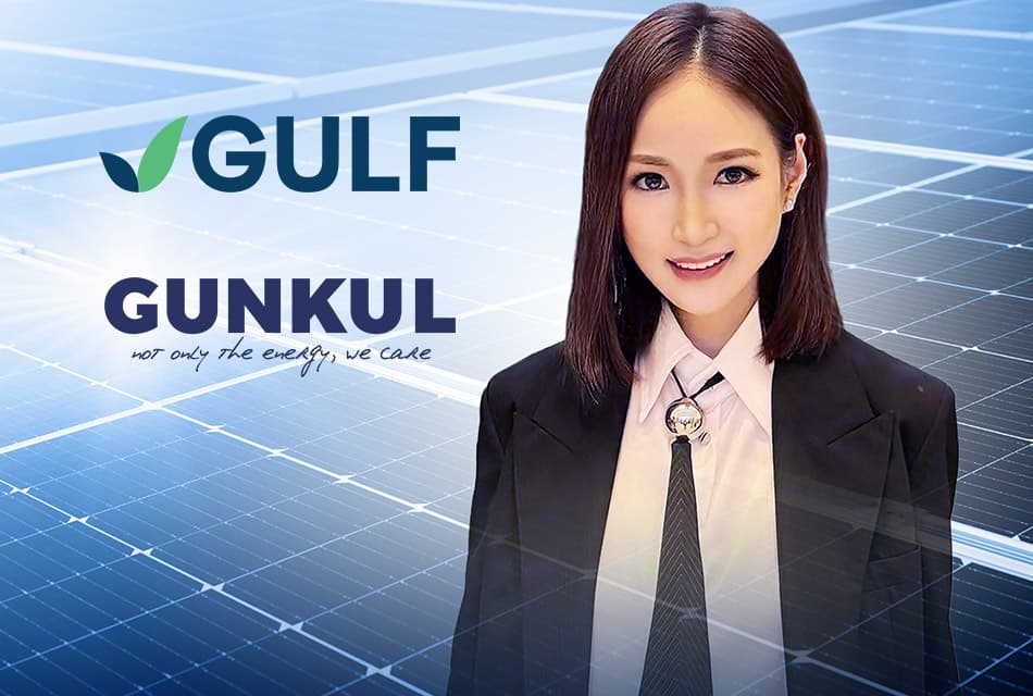 GULF ซื้อหุ้น 50% ใน 9 โครงการโซลาร์ของ GUNKUL