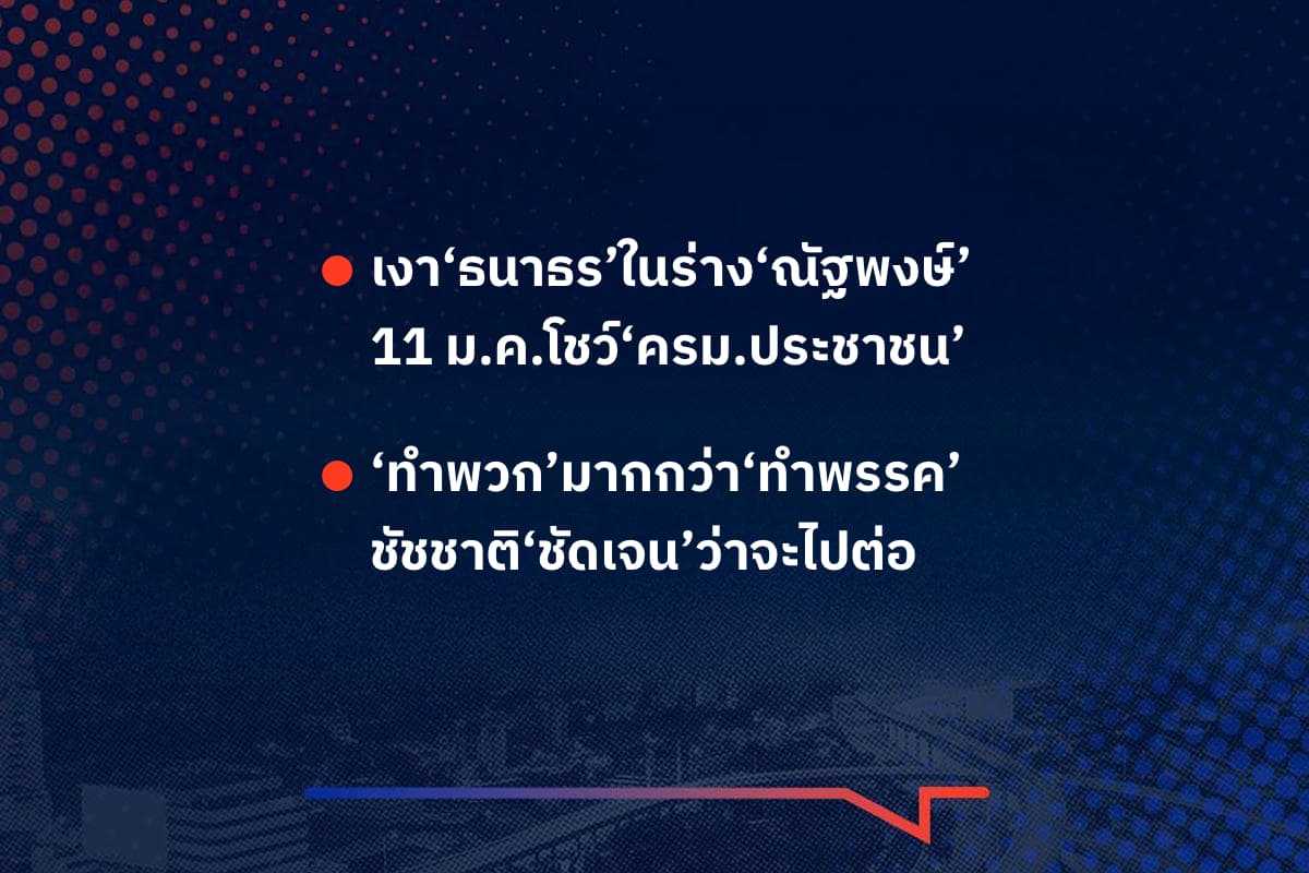 เรื่้องมันมีอยู่ว่า เงา‘ธนาธร’ในร่าง‘ณัฐพงษ์’ 11 ม.ค.โชว์‘ครม.ประชาชน’ ‘ทำพวก’มากกว่า‘ทำพรรค’ ชัชชาติ‘ชัดเจน’ว่าจะไปต่อ