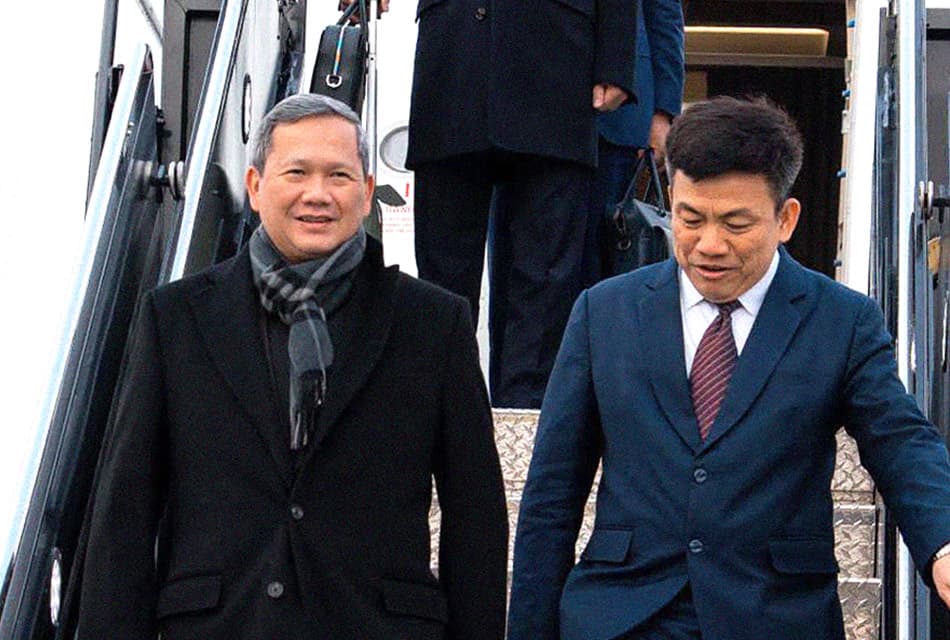 เดินสายเวทีโลก! ฮุน มาเนต ไปวอชิงตันดี.ซีร่วมประชุม ‘คณะกรรมการสันติภาพ’ กับทรัมป์ เตรียมแวะสวิส-เบลเยียมด้วย