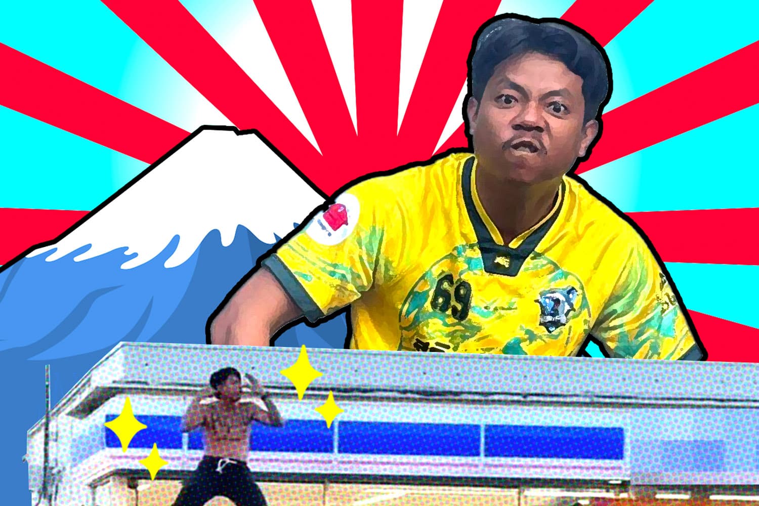 แจ็กแปปโฮ เต้นบนรถกลางญี่ปุ่น สนุกคนเดียวสะเทือนไปทั้งประเทศทำคนรอบข้างระอา ภรรยาเตือนไม่ฟัง