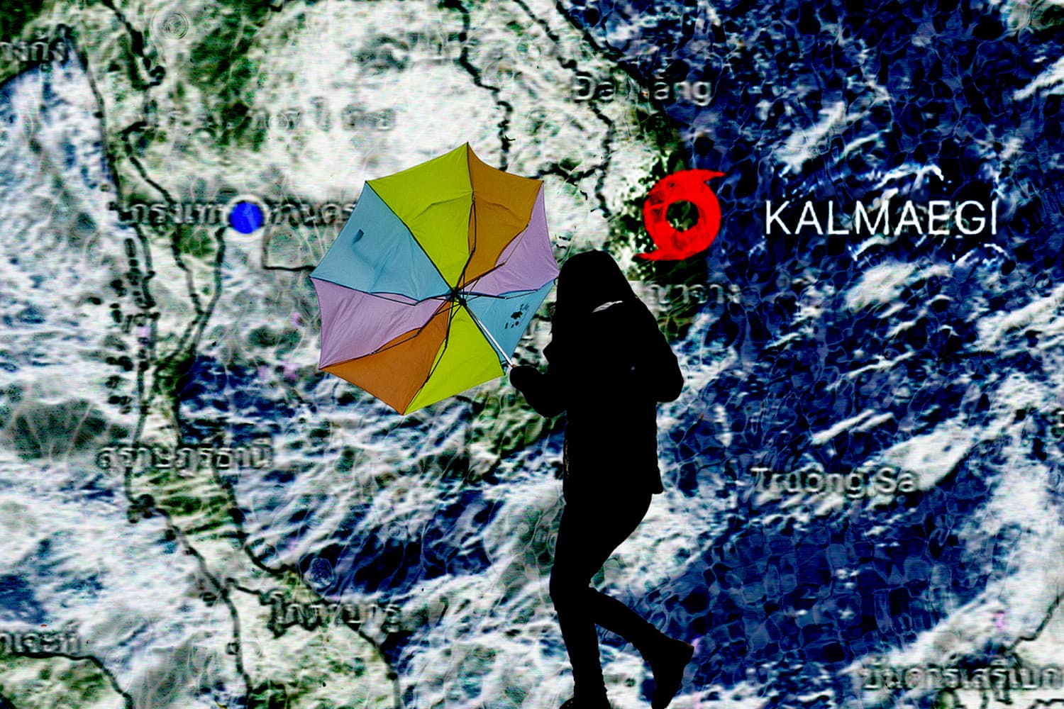 ประกาศฉบับที่ 12 พายุ ‘คัลแมกี’ เข้าเคลื่อนเข้ากัมพูชา-ลาว คาดถึง อ.สิรินธร-โขงเจียม แล้ววันนี้