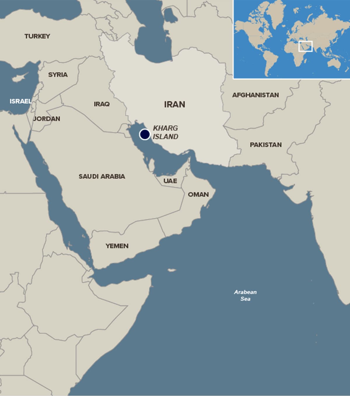 แผนที่เกาะคาร์ก