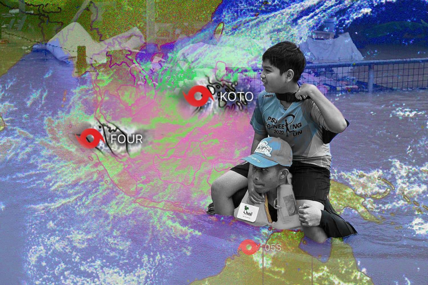 ตามติดสองพายุลูกใหม่ KOTO และ FOUR (Senyar) ก่อตัวใกล้ไทย เพิ่มความชื้น หวั่นฝนเพิ่มบางพื้นที่