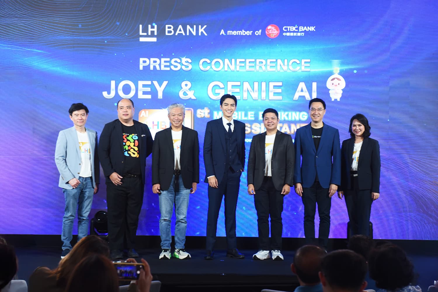 LH Bank เปิดตัว "GENIE AI" ผู้ช่วยธนาคารด้วยเสียง รายแรกในไทย พร้อมดึง "โจอี้ ภูวศิษฐ์" รุกตลาดคนรุ่นใหม่