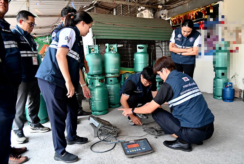 พลังงานแพง ดันปัญหา ‘แก๊สหุงต้มไม่เต็มถัง’ ค้าภายในลุยปราบ