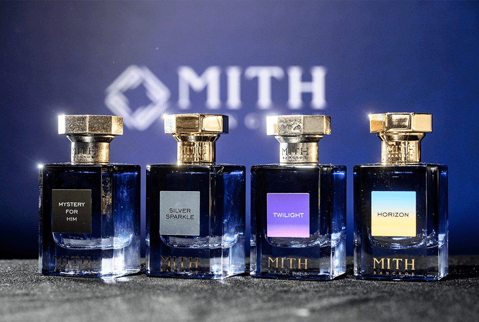 MITH เปิดตัวน้ำหอม 4 กลิ่นใหม่ ถ่ายทอดตัวตนผ่านน้ำหอม 4 กลิ่น 4 สไตล์