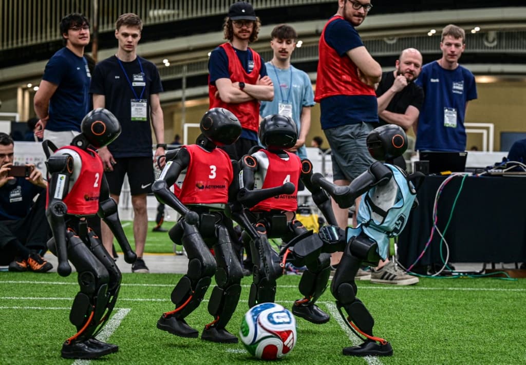 หุ่นยนต์ฟุตบอลโลก RoboCup ระเบิดความมัน! เกาหลีใต้เจ้าภาพ ตั้งเป้าชนะ FIFA ปี 2050