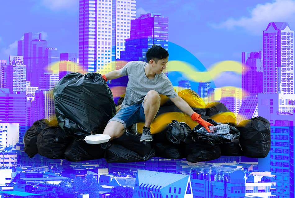 เมื่อเศษอาหารยังนำหน้ารีไซเคิล ‘ขยะคอนโด’ บททดสอบ ‘ไม่เทรวม’