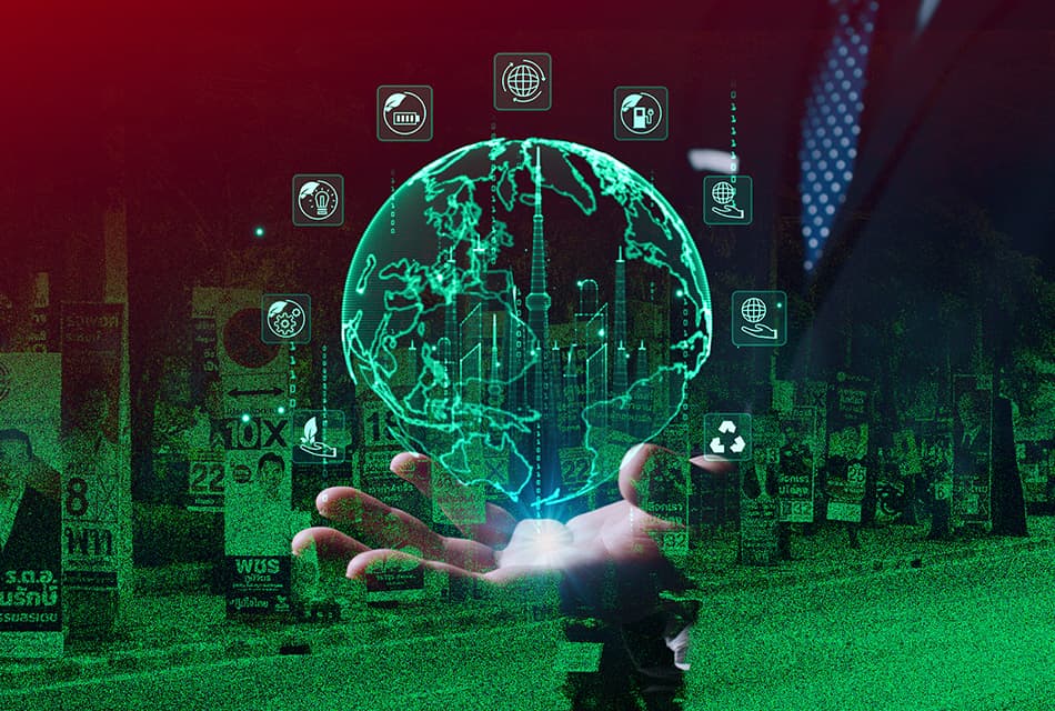 ผ่านโยบายสีเขียว 9 พรรคการเมืองใหญ่ในศึกเลือกตั้ง 2569