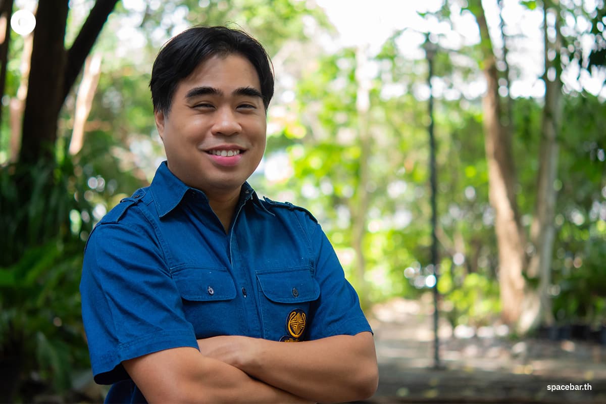 นายธานิษฏ์ กองแก้ว ผู้อำนวยการด้านความยั่งยืน มูลนิธิแม่ฟ้าหลวง ในพระบรมราชูปถัมภ์
