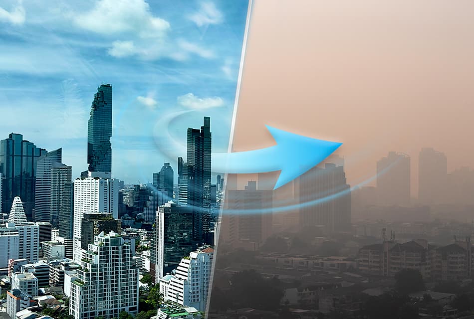 ลมเปลี่ยนทิศ ฝุ่นเปลี่ยนไหม? ไขปัจจัยดันฝุ่น PM2.5 หลังโครงสร้างทางอุตุนิยมวิทยาเปลี่ยน