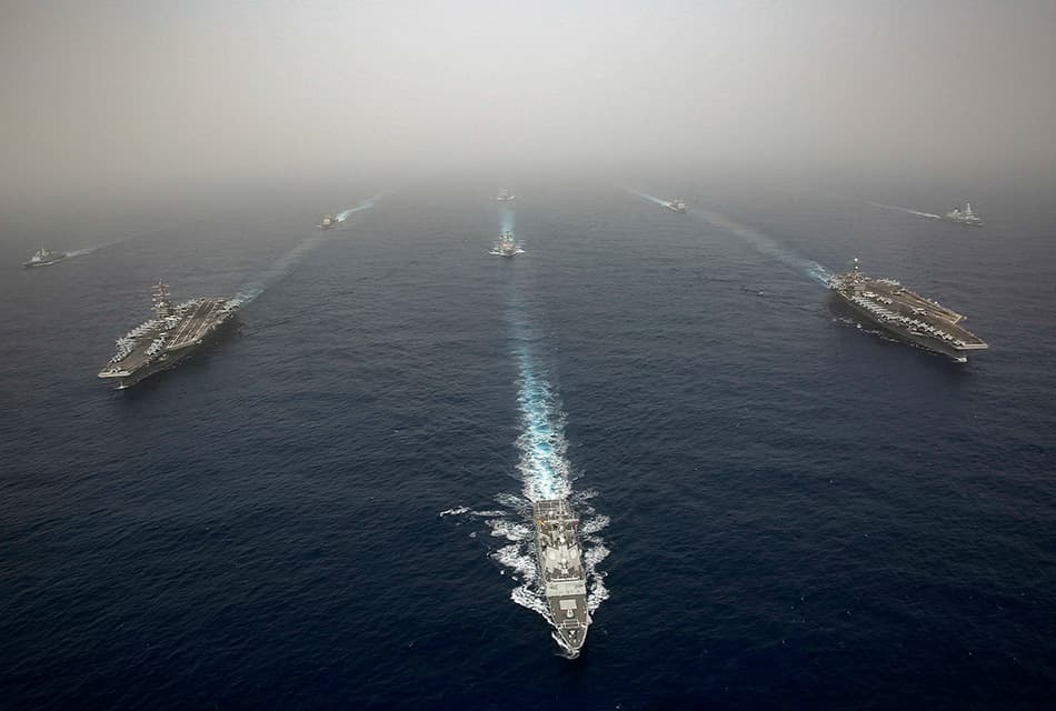 กดดันอิหร่านหนัก! สหรัฐฯ ส่งเรือรบไปตะวันออกกลาง 10 ลำ