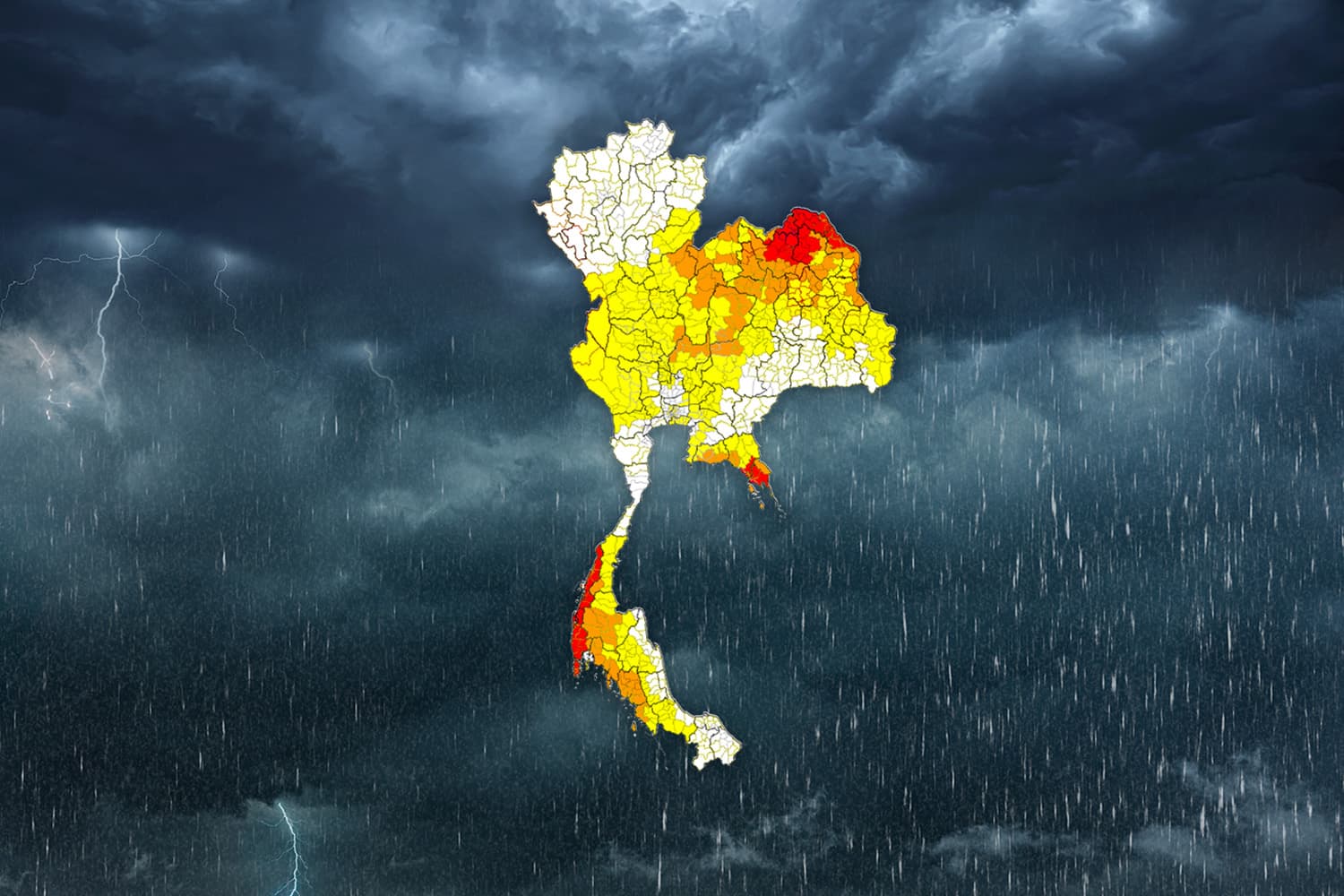 20–21 พ.ค.ฝนถล่มทั่วไทย อุตุฯ เตือนน้ำท่วมฉับพลัน-กรุงเทพฯ ปริมณฑลฝน 60%