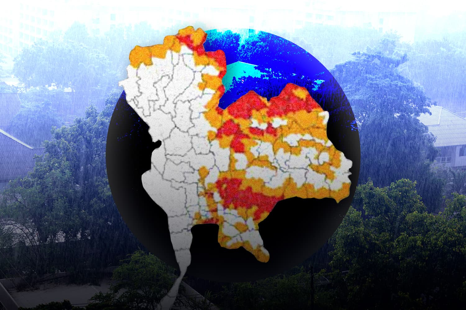 เช็กรายชื่อจังหวัดเสี่ยง ‘พายุฤดูร้อน’ 16–20 เม.ย. 2569